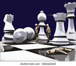 3d wallpapers hd chess, game, board. You can use this art as a wall painting, wallpaper, or other purposes.