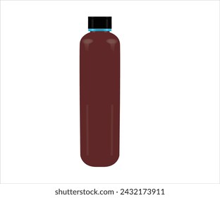 3D-Wasserflasche EPS-Datei.