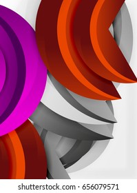 Design de linhas de onda 3D. Vetor abstrato de efeito dinâmico Ilustração, modelo de padrão moderno