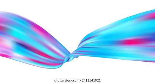 3d Wave Liquid shape color background. Art design for your design project. Vector illustration