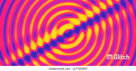 3D wavy background with ripple effect. Abstract vector illustration. Design template. Modern pattern.