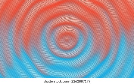 Premium Photo  Background sonic ripples abstract illustration
