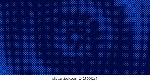 3D Wavy Digital Particles Ripple Background. Digital Ripple Effect. Particles Vector Illustration. 3D Grid Surface.