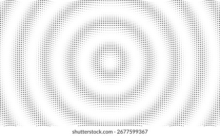 Fondo de superposición ondulado 3D con efecto ondulado. Superficie de rejilla con partícula. Ilustración vectorial para portada, tarjeta, postal, diseño de interiores, Anuncio, póster, folleto o presentación.