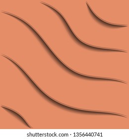 3D wavy stripes