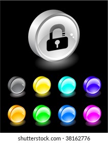 3d web buttons