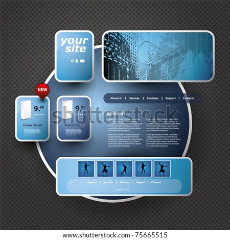 3D Website Template