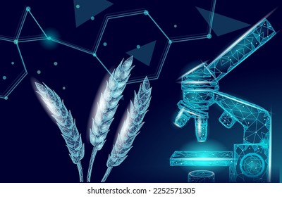 3D wheat ears grain. World food Day hunger awareness. Help charity food help global international refugees vector illustration