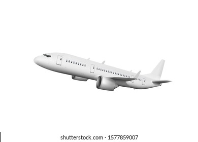 3d White Abstract Airliner Take Off Stock Vector (Royalty Free) 1577859007  | Shutterstock