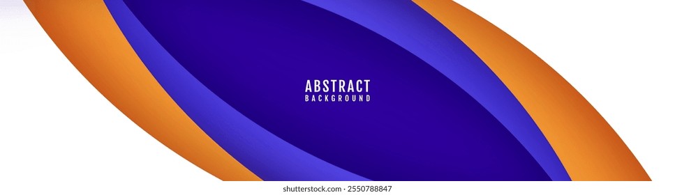 3D white abstract background overlap layer on bright space with colorful flowing waves decoration. Modern graphic design element cutout style concept for web banner, art, flyer, card or brochure cover