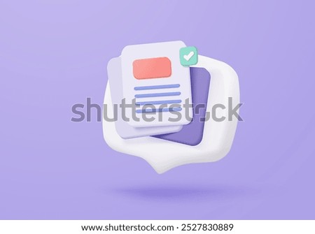 3d white clipboard task management todo check list, assignment and exam checklist  with pencil icon, efficient work on project plan, fast progress, level up concept. 3d todo check icon vector render
