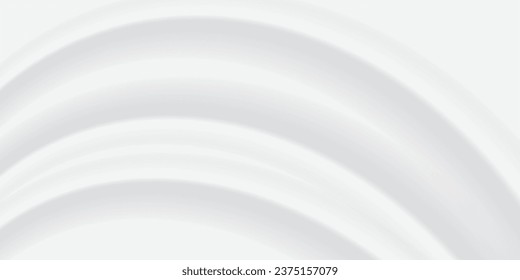El fondo abstracto geométrico 3D se solapa en un espacio luminoso con la decoración de las olas. Diseño gráfico moderno minimalista concepto de corte de elementos para banners