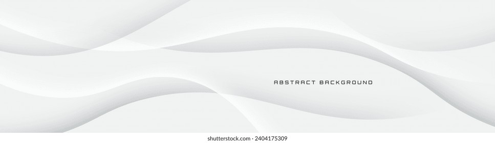 El fondo abstracto geométrico 3D se solapa en un espacio luminoso con la decoración de las olas. Diseño gráfico moderno minimalista concepto de corte de elementos para banner, volante, tarjeta o portada
