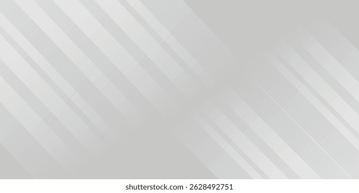 3D white geometric abstract background overlap layer on bright space with rounded rhomb effect  modern