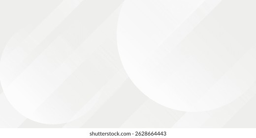 3D white geometric abstract background overlap layer on bright space with rounded rhomb effect decoration. eps 10