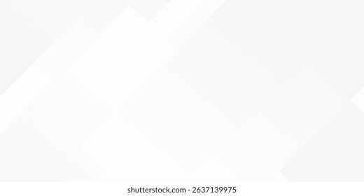 3D white geometric abstract background overlap layer on bright space with rounded rhomb effect decoration. eps 10