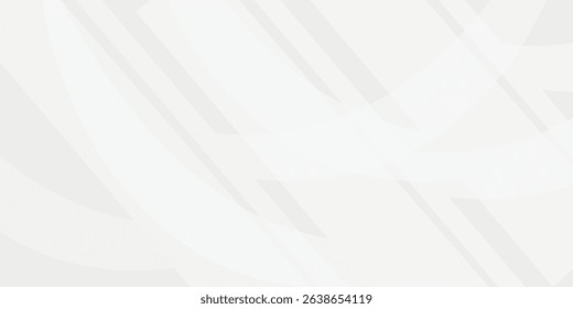 3D white geometric abstract background overlap layer on bright space with rounded rhomb effect decoration. eps 10