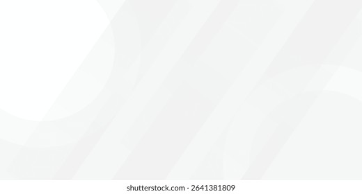 3D white geometric abstract background overlap layer on bright space with rounded rhomb effect decoration. eps 10