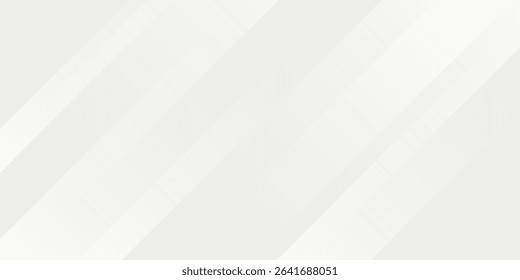 3D white geometric abstract background overlap layer on bright space with rounded rhomb effect decoration. eps 10