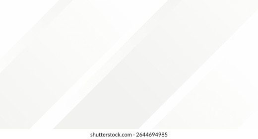 3D white geometric abstract background overlap layer on bright space with rounded rhomb effect decoration. eps 10