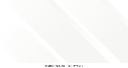 3D white geometric abstract background overlap layer on bright space with rounded rhomb effect decoration. eps 10