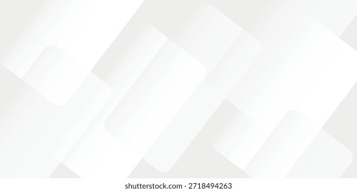 Capa abstracta geométrica del traslape del fondo blanco 3D en el espacio brillante con la decoración redondeada del efecto del rombo