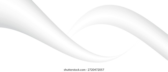 El fondo abstracto geométrico blanco 3D se superpone en el espacio brillante con la decoración de las ondas. Concepto moderno minimalista del estilo del recorte del elemento del Diseño gráfico para el Anuncio, el volante, la tarjeta, o la cubierta del folleto