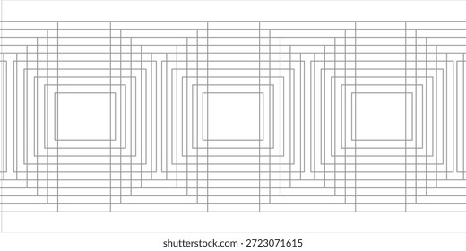 3D branco geométrico abstrato fundo sobrepor camada no espaço brilhante com efeito de losango arredondado decoração ilustração