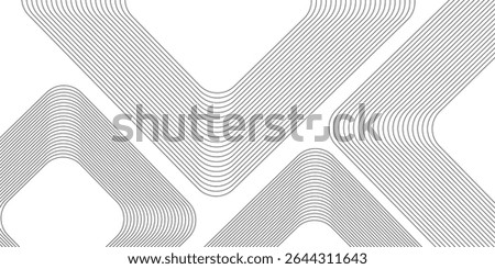 3D white geometric abstract background overlap layer on bright space with rounded rhomb effect decoration