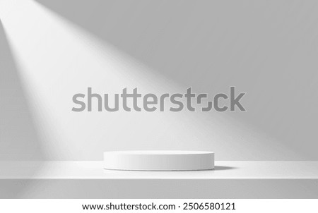 Similar – Image, Stock Photo Bright geometric light spot on a yellow wall.