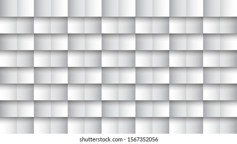 3d white shingle background vector design. wallpaper abstract