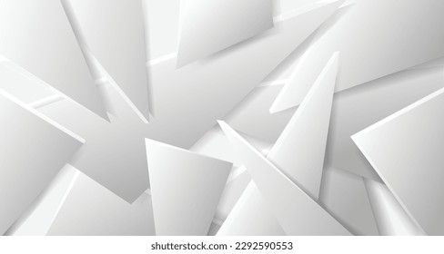3D White Texture Background Wallpaper Template