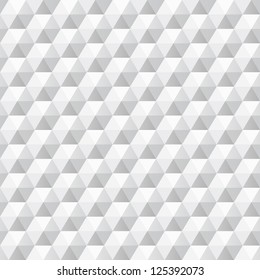 3d white texture, geometric seamless, vector. Urban theme design. Seamless abstract background can be used for web, wallpaper, surface textures.