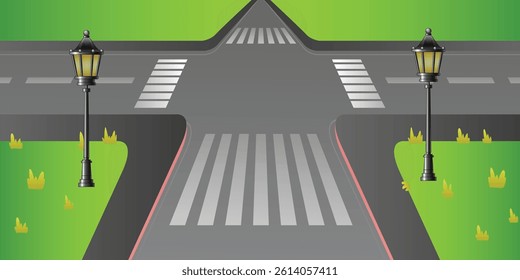 3d winding road on a white isolated background. Road way location infographic template, simple curved road vector illustration