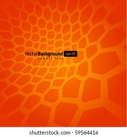 3d wire hexagonal vector background