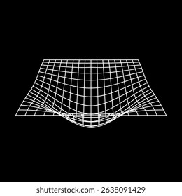 3D Wireframe graphics modern design