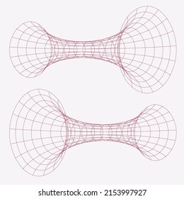 3d wireframe shape geometry lettering grid good for 3d lettering shape