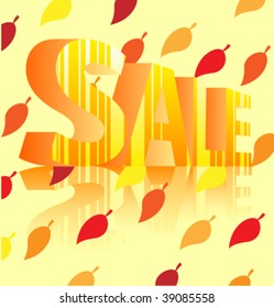 3D word "Sale". Vector