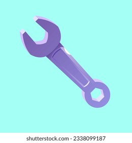 Ilustración del vector de objetos trenzado 3D