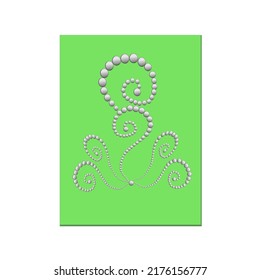 3d,abstract illustration of an background, vector
