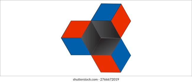 3-dimensional checkered texture for wallpaper