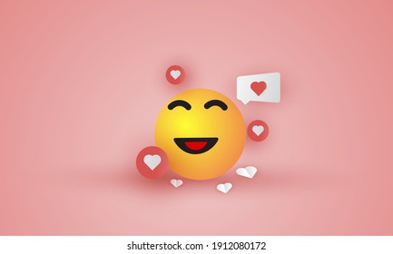 3-dimensional social media background, suitable for social media post backgrounds, wallpapers, covers and so on