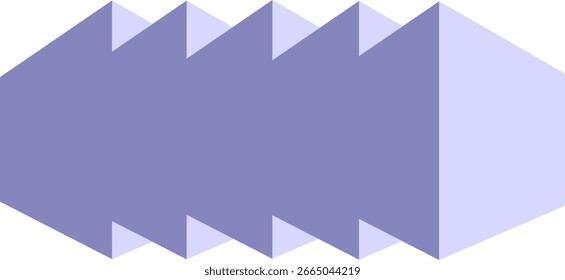 Eine in 3D gerenderte Illustration eines Mehrpunktpfeils 