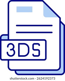3ds Linie Vektor Symbol Design