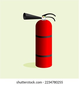3d,vector,Fire Extinguisher which is usually abbreviated as APAR is an active fire protection device used to extinguish fires or control small fires, usually in emergency situations.