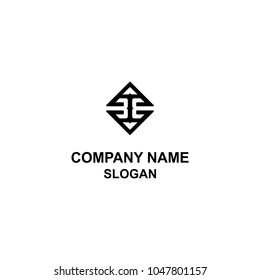 3E letter initial square logo.