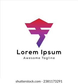 Icono de diseño de logotipo de 3F