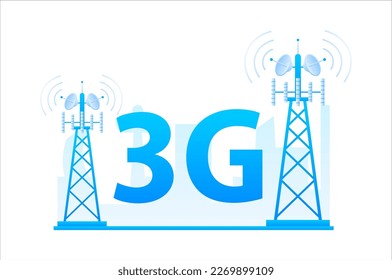 3g network technology. Internet systems telecommunication service