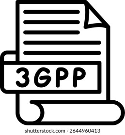 3GPP third generation partnership project format