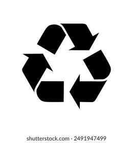 3R Sign, Reduce, Reuse, Recycle Icon Symbol, can use for Pictogram, Apps, Website, Environmental Poster Theme, Logo Gram, Label, Mark or Graphic Design Element. Vector Illustration